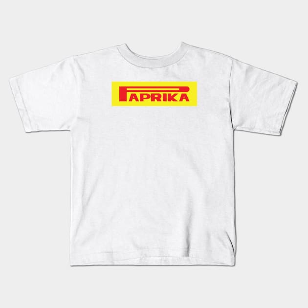 Paprika Kids T-Shirt by kindacoolbutnotreally